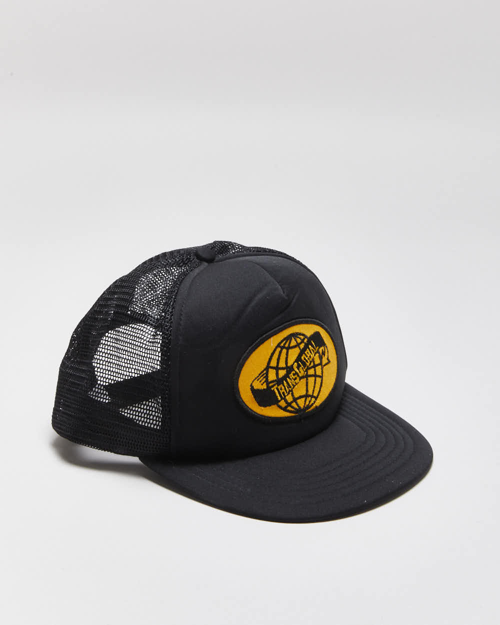 Vintage 1980s TransGlobal Snapback Trucker Cap - OS