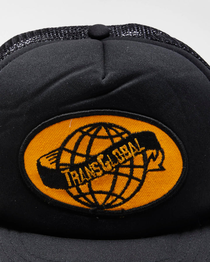 Vintage 1980s TransGlobal Snapback Trucker Cap - OS