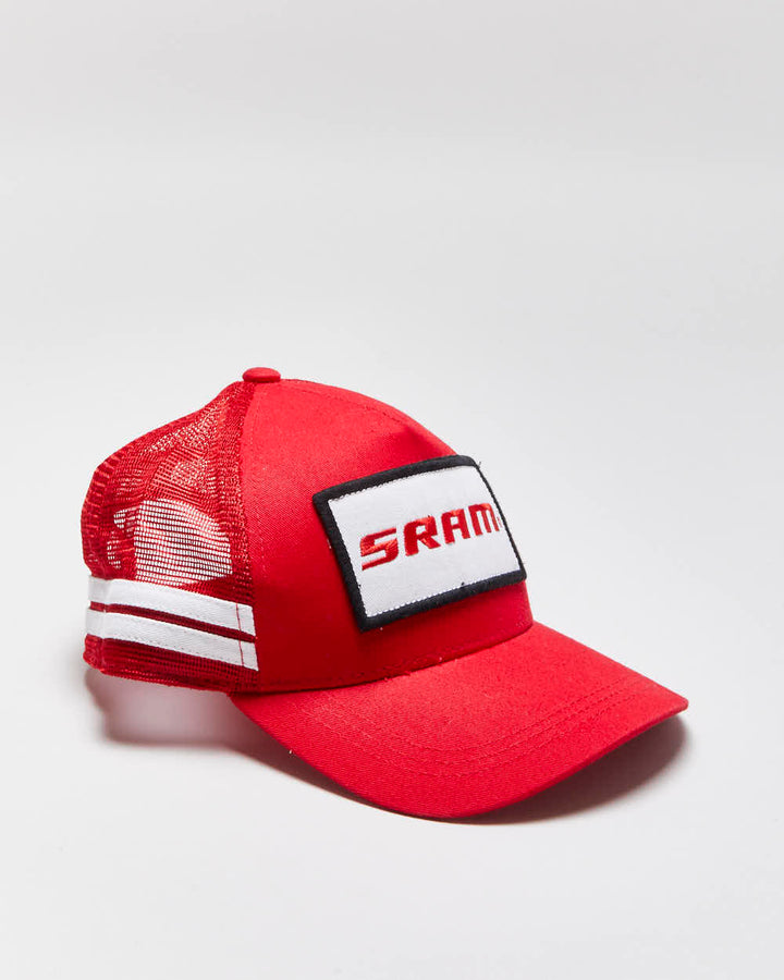 Vintage Y2K 00s Sram Racing Snapback Trucker Cap - OS
