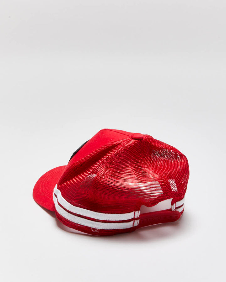 Vintage Y2K 00s Sram Racing Snapback Trucker Cap - OS