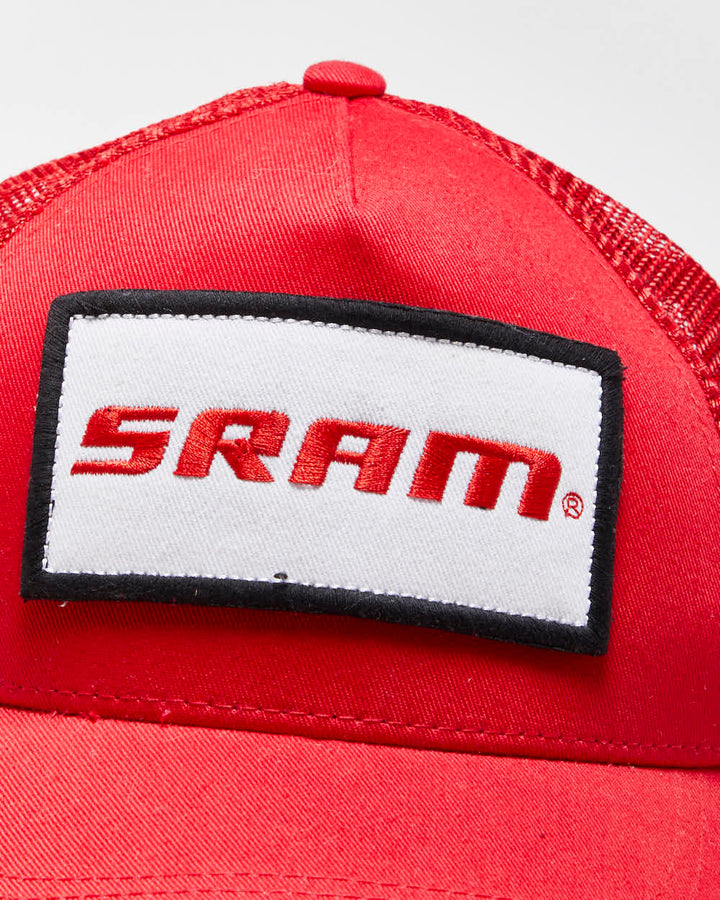 Vintage Y2K 00s Sram Racing Snapback Trucker Cap - OS