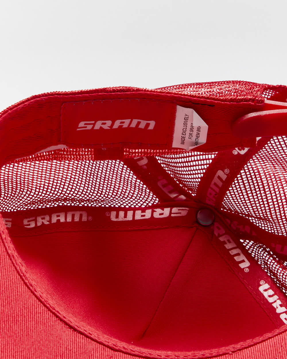 Vintage Y2K 00s Sram Racing Snapback Trucker Cap - OS
