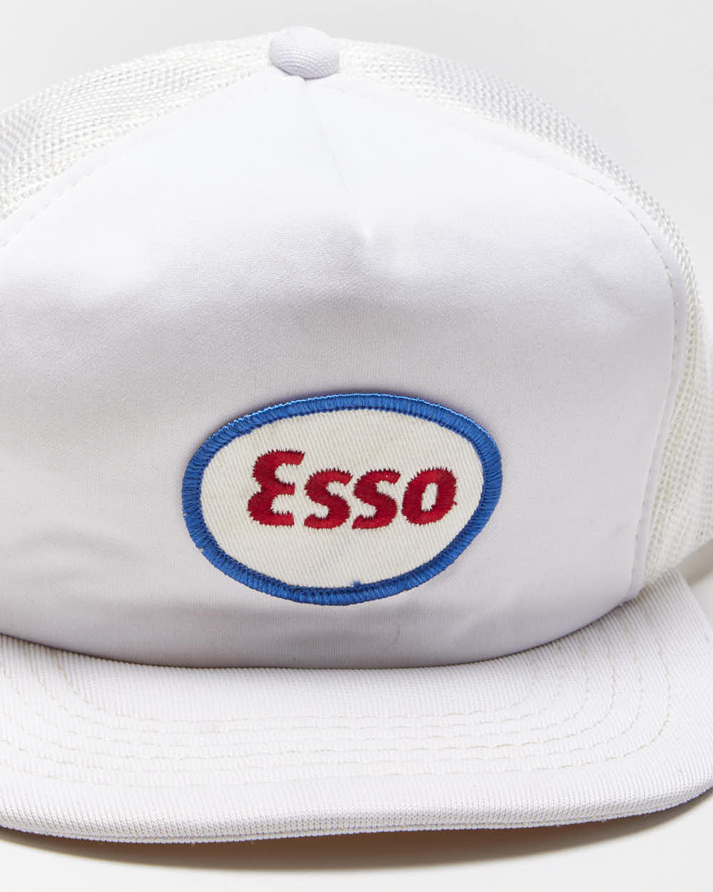 Vintage 1980s AJM Esso Snapback Trucker Cap - OS