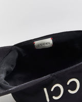SS2015 Gucci Embroidered Canvas 'Loved' Velcro Baseball Cap - XL