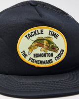 Vintage 1980s Tackle Time Fishermans Trucker Cap - OS