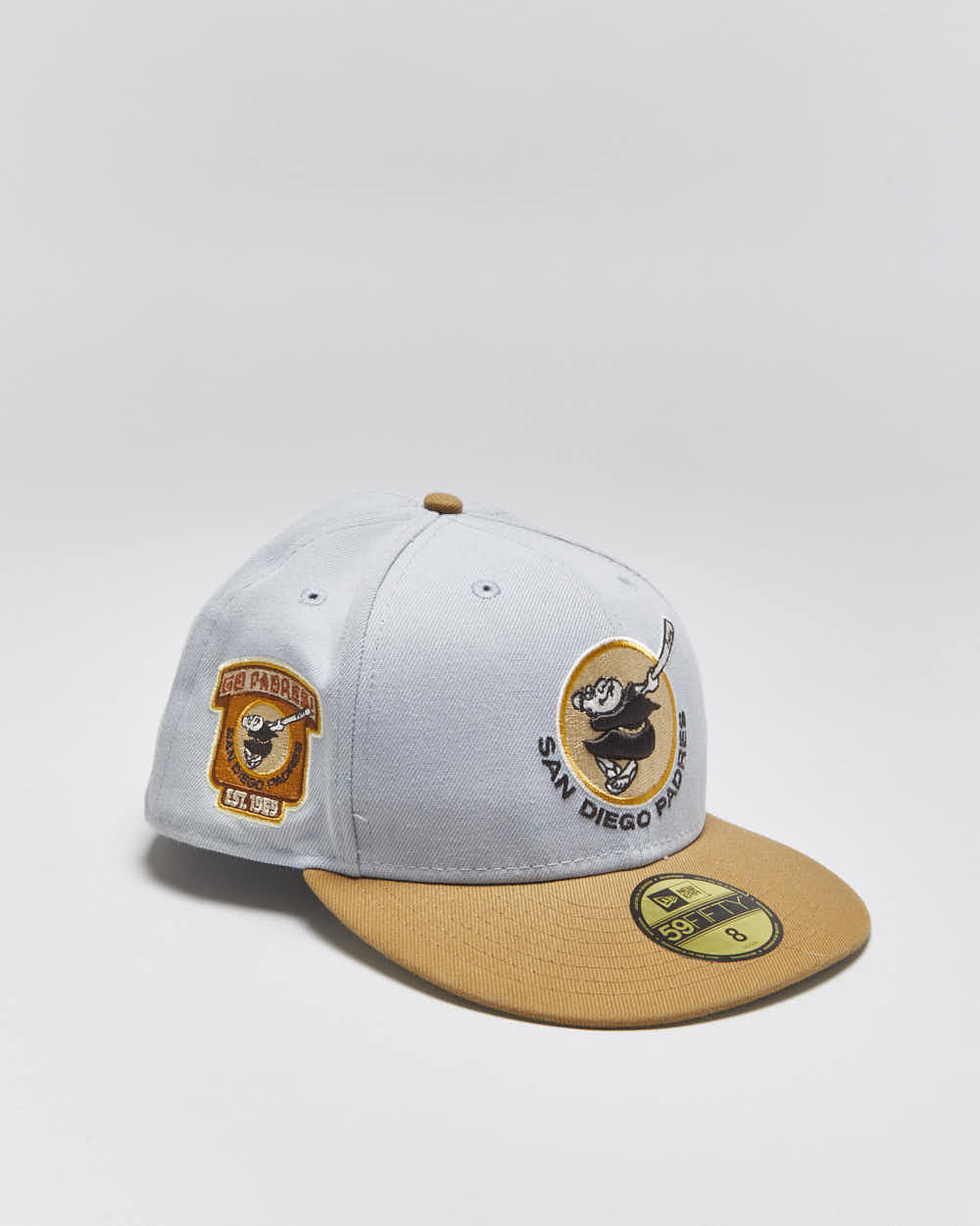 Vintage New Era San Diego Padres Cooperstown Collection 59FIFTY Fiited Baseball Cap - 8