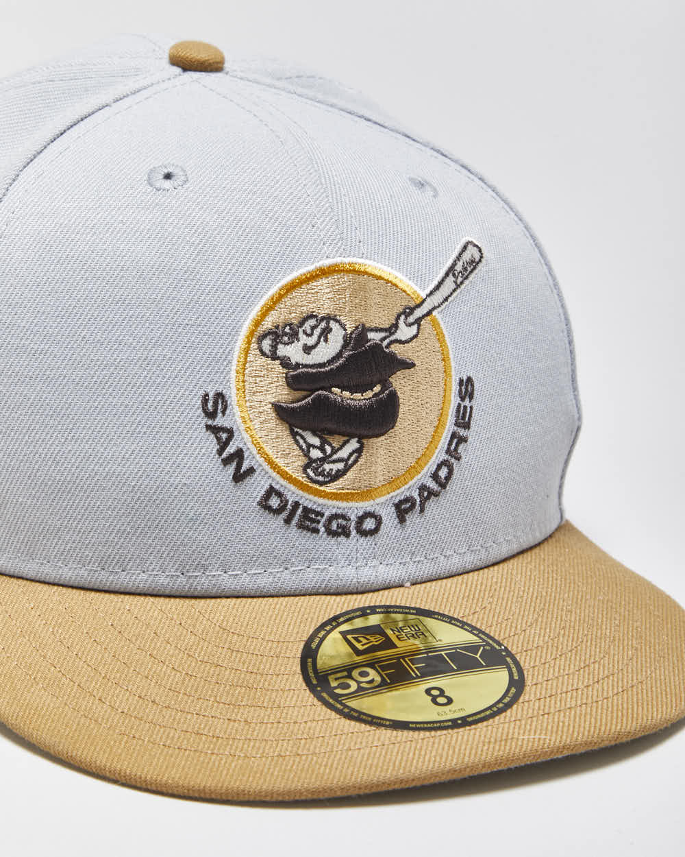 Vintage New Era San Diego Padres Cooperstown Collection 59FIFTY Fiited Baseball Cap - 8