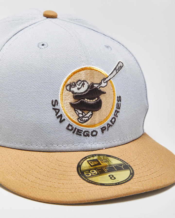 Vintage New Era San Diego Padres Cooperstown Collection 59FIFTY Fiited Baseball Cap - 8