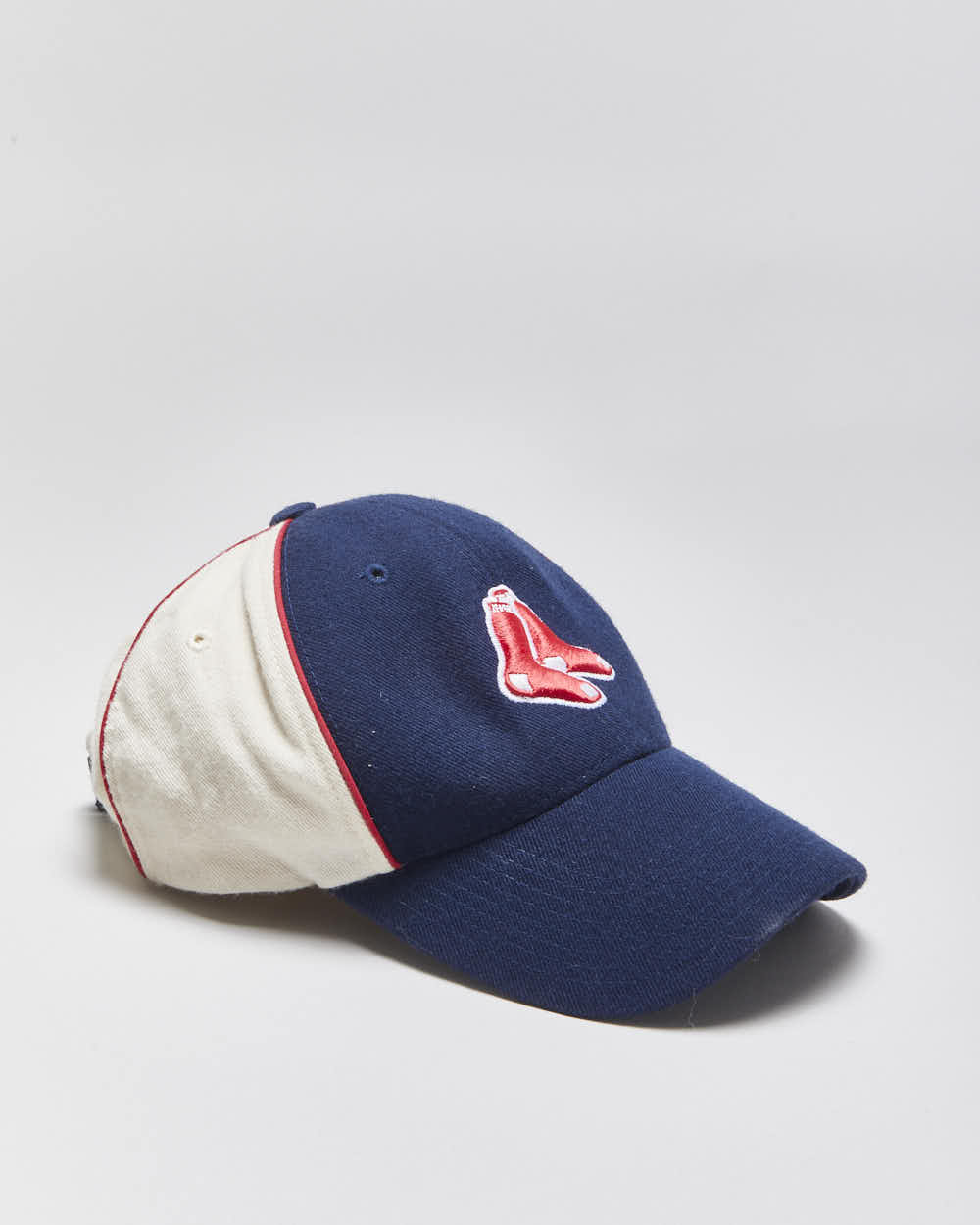 Vintage 2003 Nike Team Boston Red Sox Pure Wool MLB Velcro Baseball Cap - OS