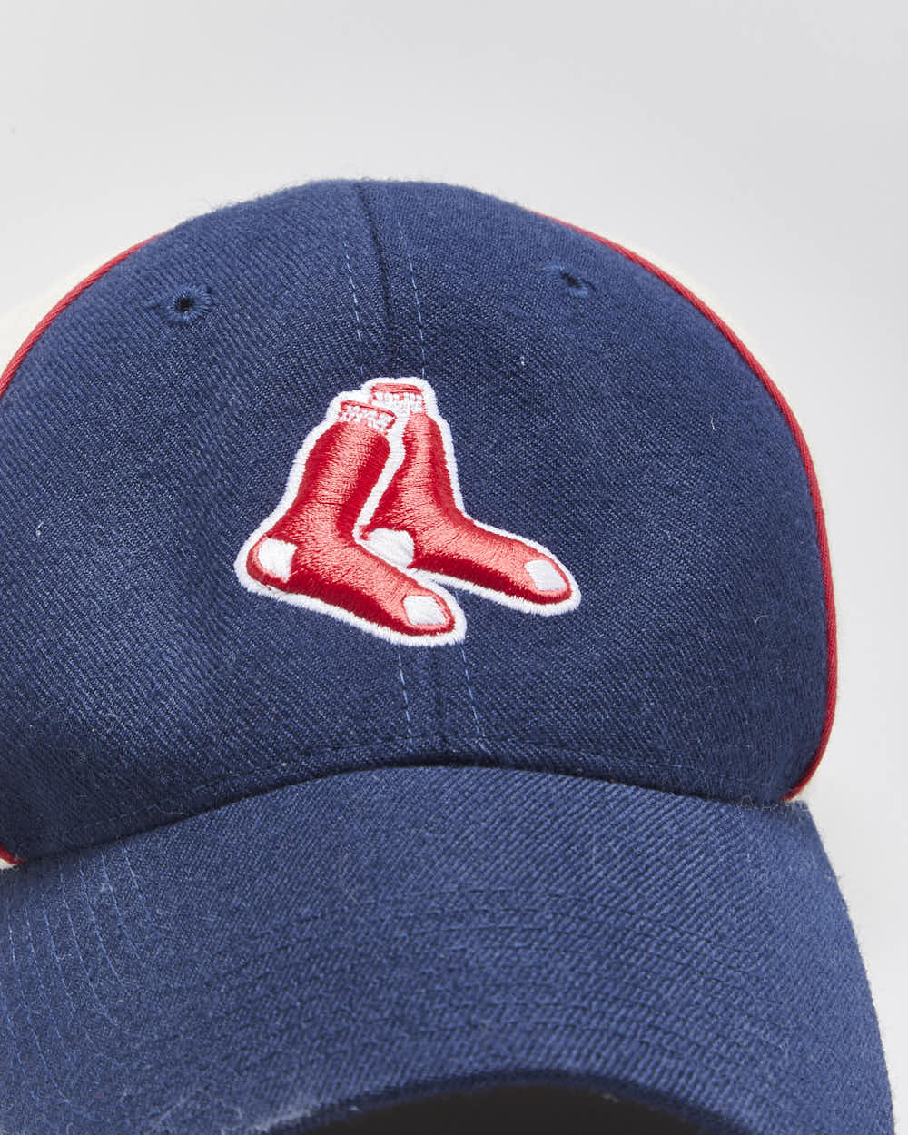Vintage 2003 Nike Team Boston Red Sox Pure Wool MLB Velcro Baseball Cap - OS
