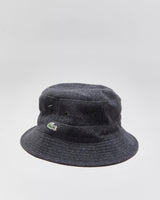 Vintage Y2K 00s Lacoste Reversible Wool Bucket Hat - L