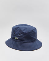 Vintage Y2K 00s Lacoste Reversible Wool Bucket Hat - L