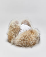 Canada Goose White Aviator Coyote Trapper Hat - S