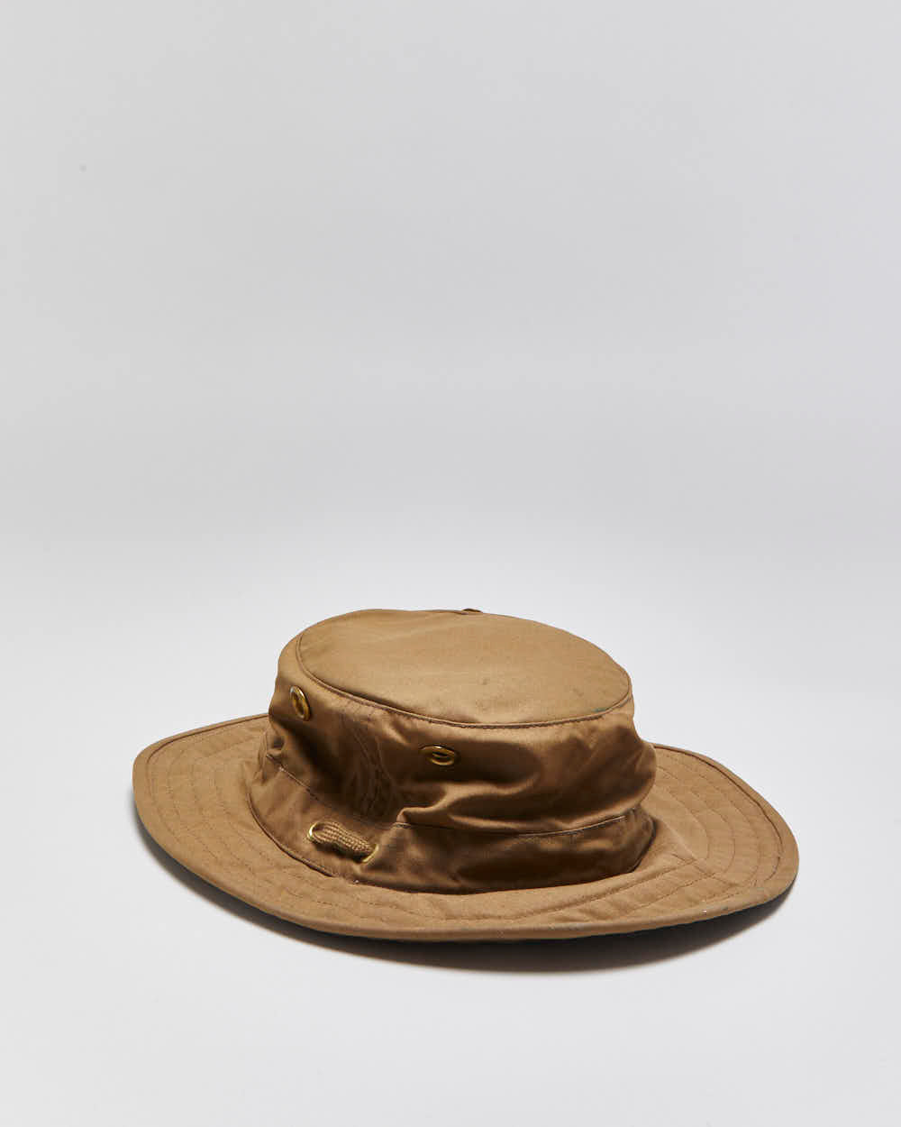 Vintage 00s Tilley Outback Waxed Cotton Made In Canada Boonie Hat - 7 3/4