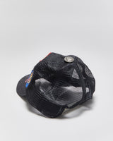 Vintage Y2K 00s Ed Hardy Patch Denim Trucker Cap - OS
