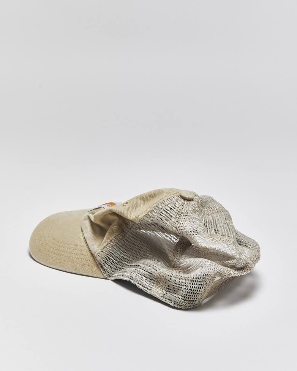 Vintage Carhartt Des Tan Snapback Trucker Cap - OS
