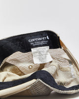 Vintage Carhartt Des Tan Snapback Trucker Cap - OS