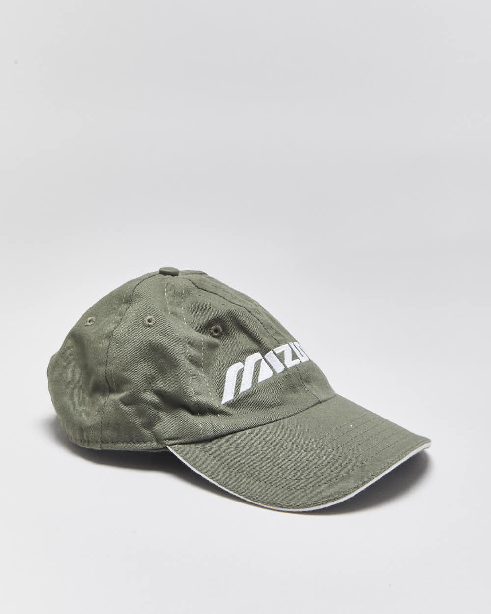 Vintage 1990s Mizuno Performance Khaki Cotton Baseball Cap - OS