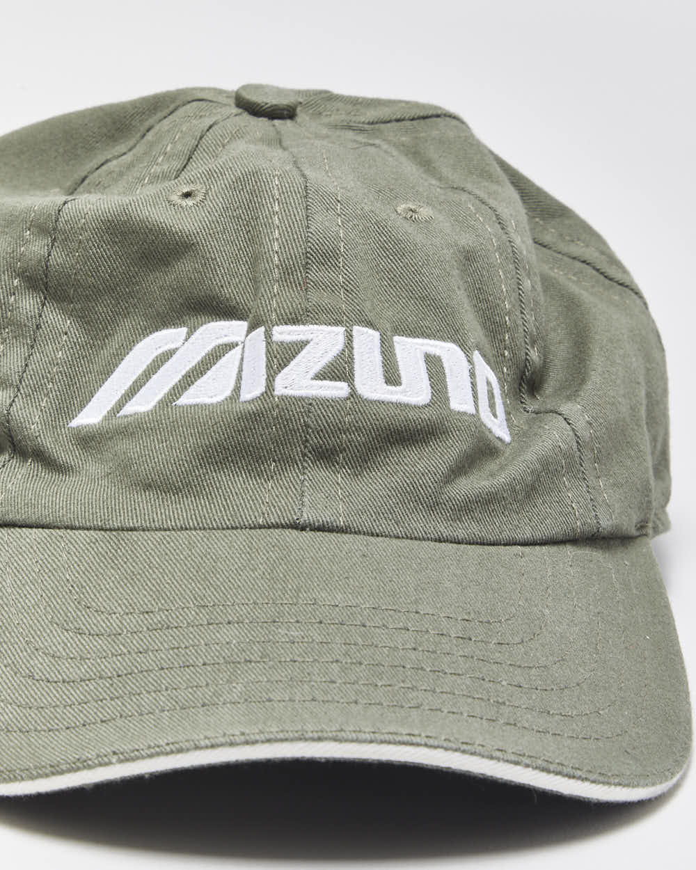 Vintage 1990s Mizuno Performance Khaki Cotton Baseball Cap - OS