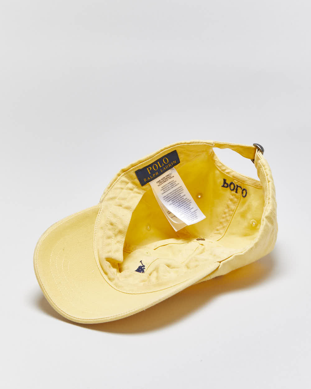Vintage Polo Ralph Lauren Classic Cotton Chino Baseball Cap - OS