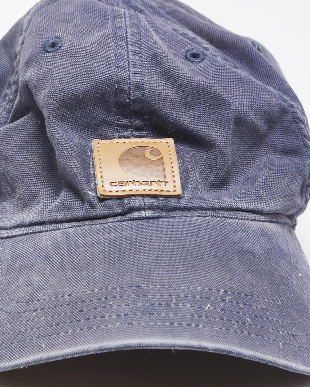 Vintage Carhartt Canvas Velcro Baseball Cap - OS