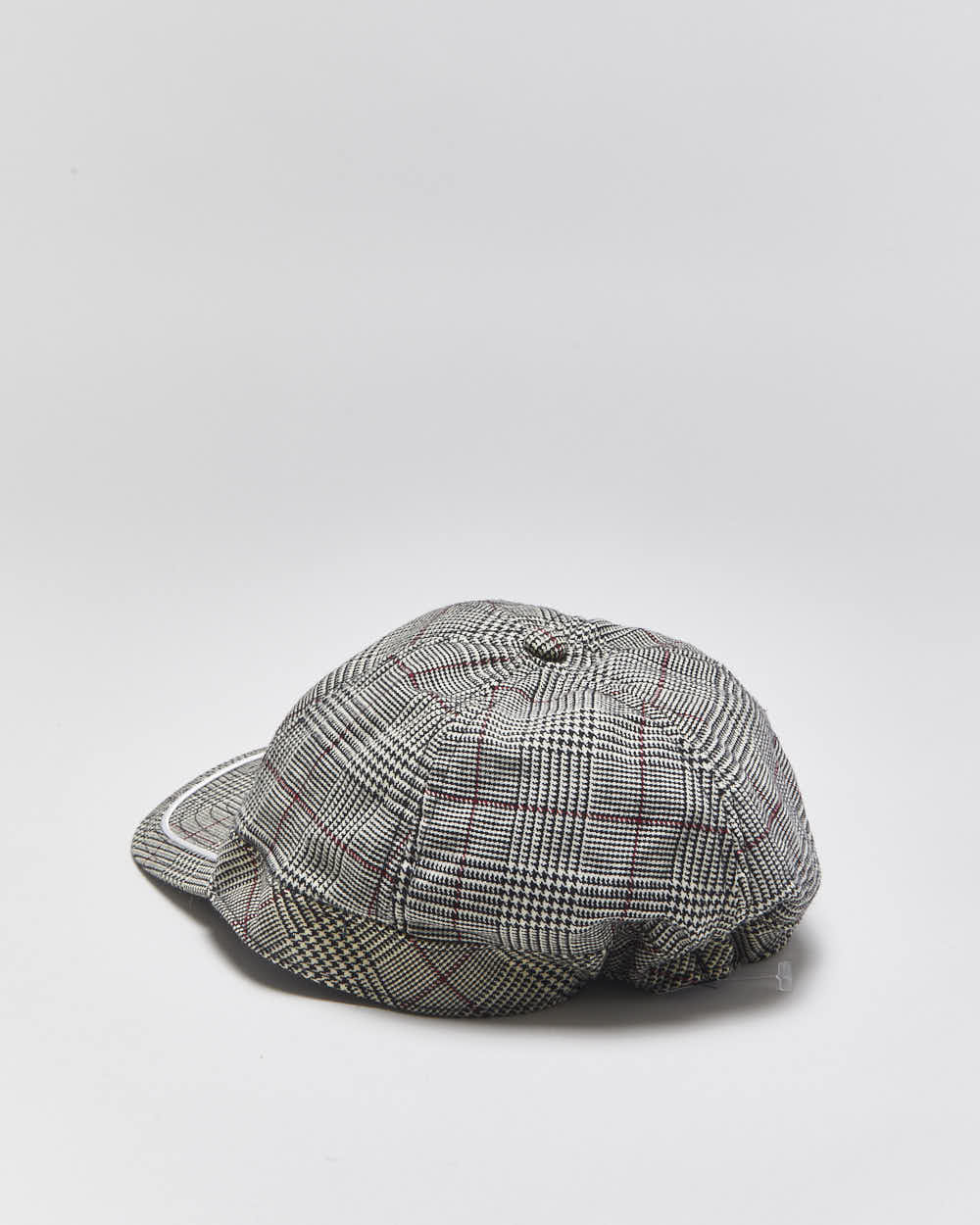 Vintage Y2K 00s Penguin Silk Lined Wool Tweed Cap - M