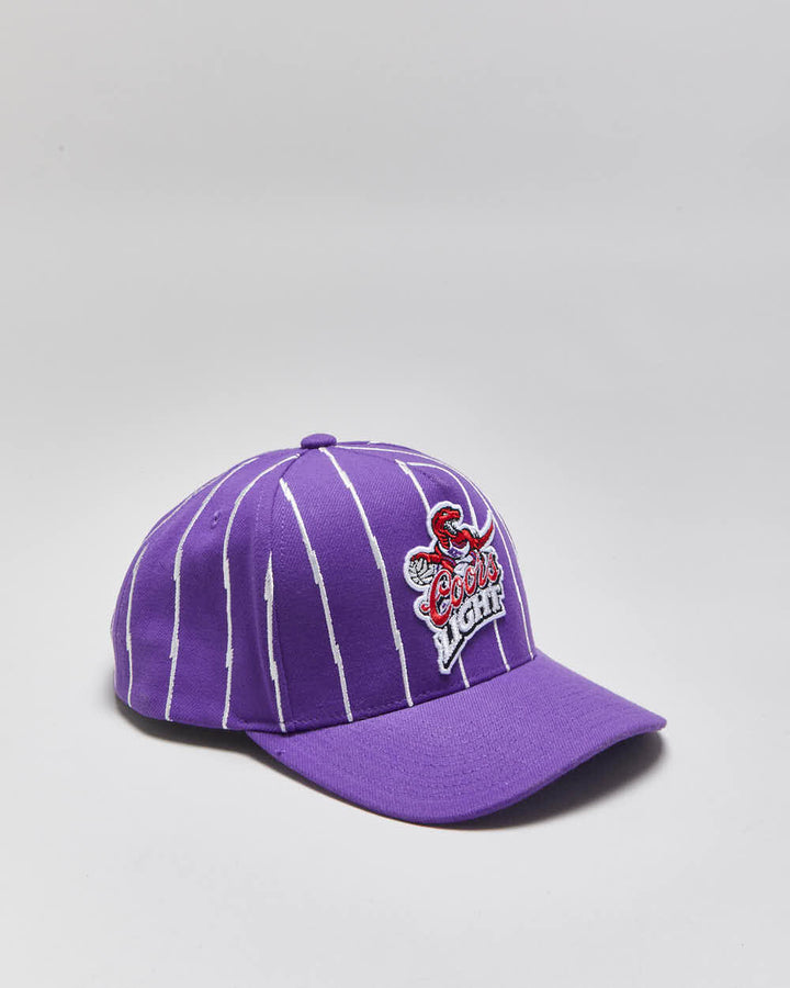Mitchell & Ness Toronto Raptors Coors Light NBA Striped Snapback - OS