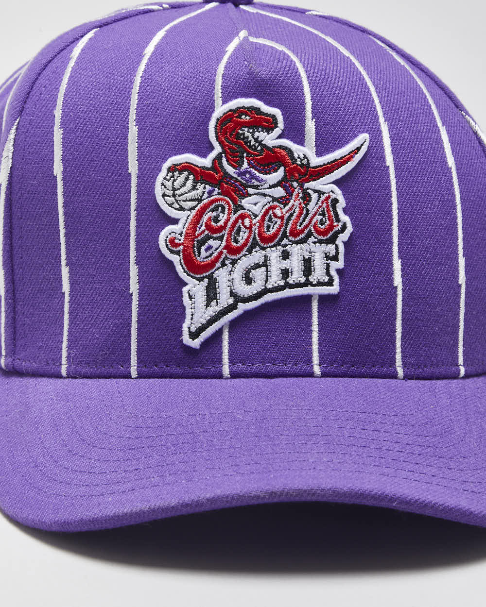 Mitchell &amp; Ness Toronto Raptors Coors Light NBA Striped Snapback - OS