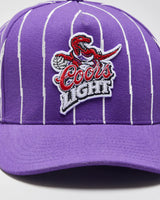 Mitchell &amp; Ness Toronto Raptors Coors Light NBA Striped Snapback - OS