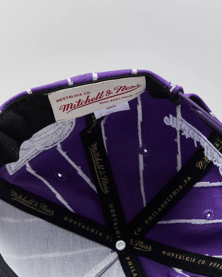 Mitchell & Ness Toronto Raptors Coors Light NBA Striped Snapback - OS