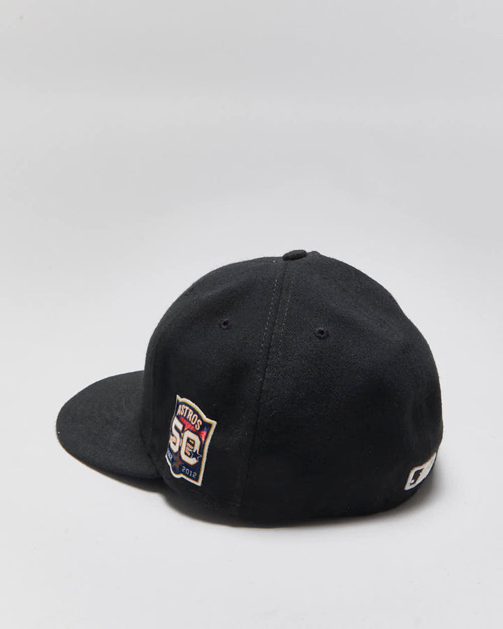 2012 New Era Cool Base Houston Astros 50 Year Ann. MLB Fitted Baseball Cap - 7 3/8