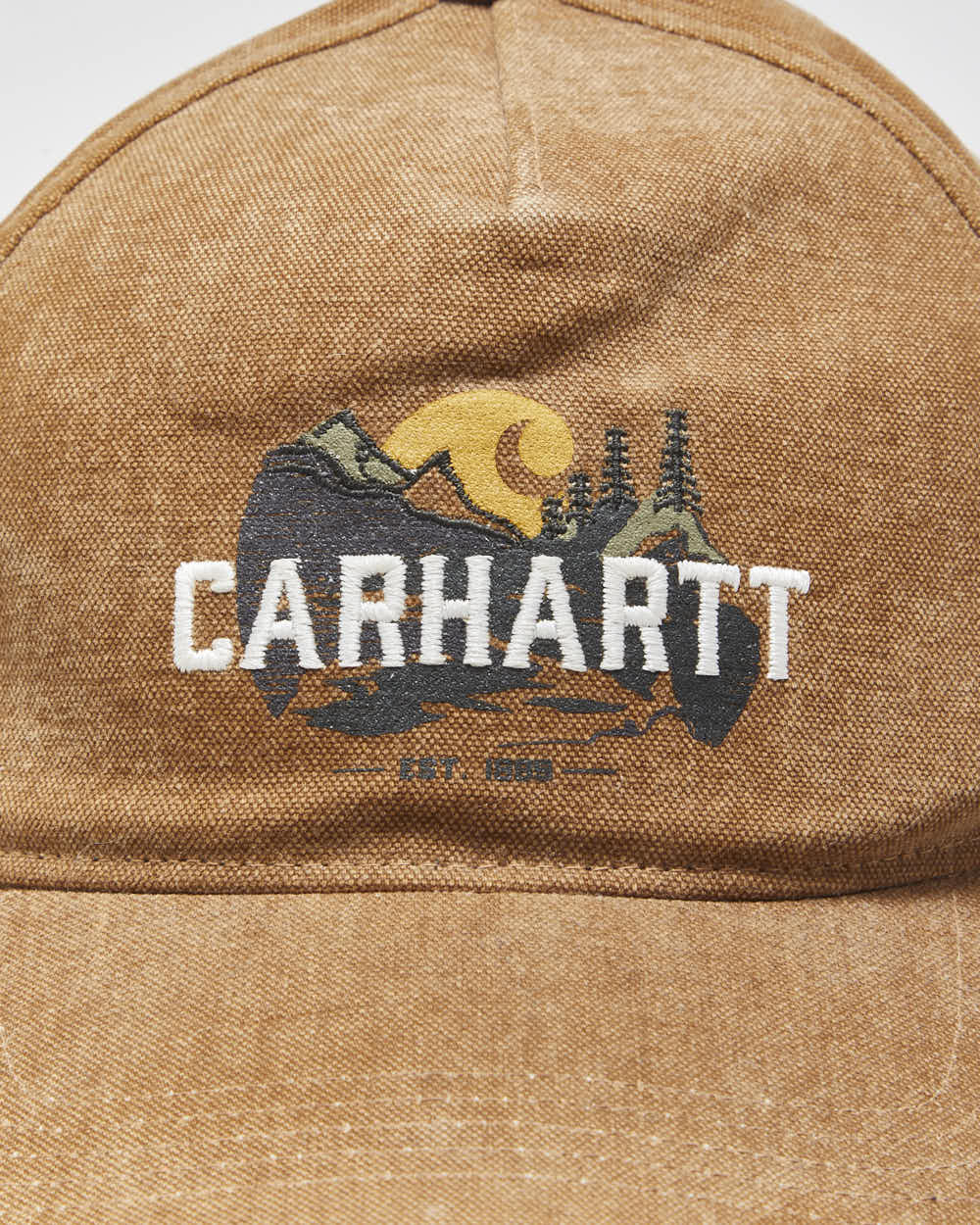 Vintage Carhartt Canvas Tan Outdoor Snapback - OS