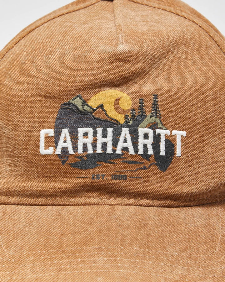 Vintage Carhartt Canvas Tan Outdoor Snapback - OS