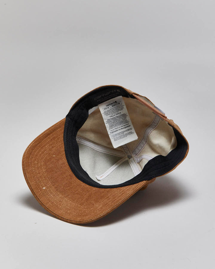 Vintage Carhartt Canvas Tan Outdoor Snapback - OS
