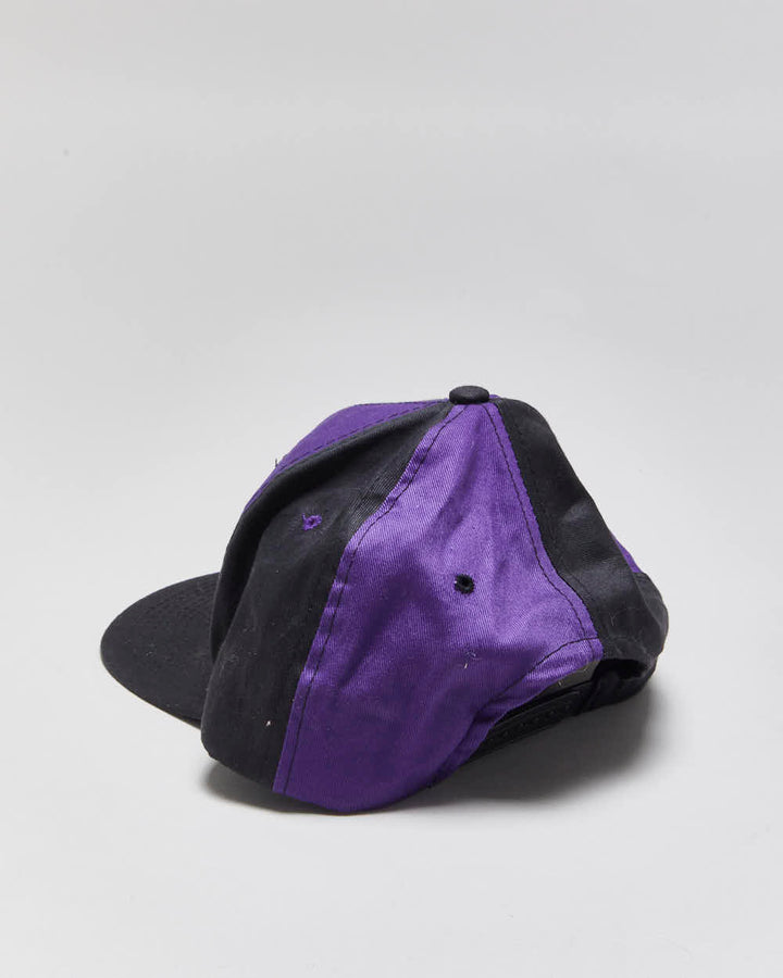 Vintage 1990s Ski-Doo Trackside Two-Tone Flat Bill Snapback - OS