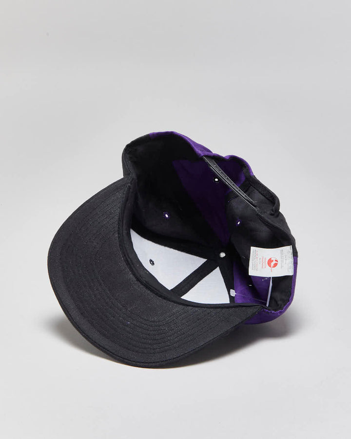 Vintage 1990s Ski-Doo Trackside Two-Tone Flat Bill Snapback - OS