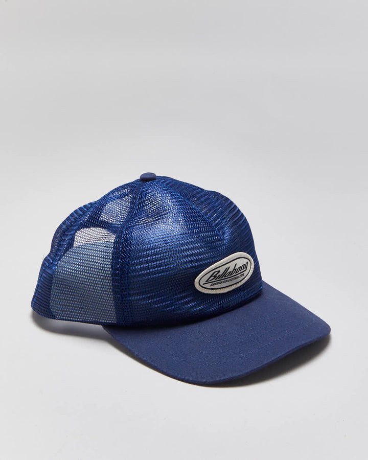 DS Vintage Y2K 00s Billabong Garage Collection Mesh Snapback - OS