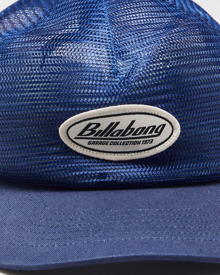 DS Vintage Y2K 00s Billabong Garage Collection Mesh Snapback - OS