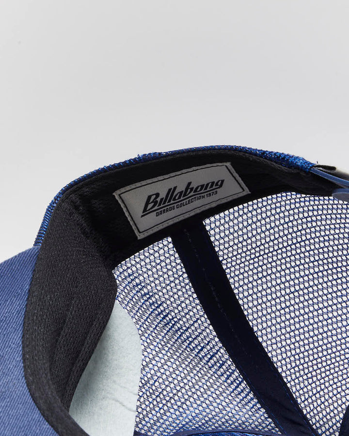 DS Vintage Y2K 00s Billabong Garage Collection Mesh Snapback - OS