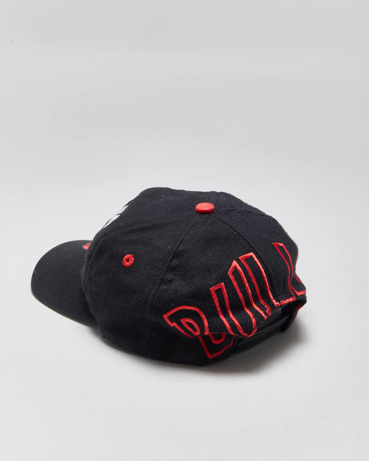 Vintage 1990s Chicago Bulls Official NBA Wool Blend Snapback - OS