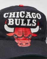 Vintage 1990s Chicago Bulls Official NBA Wool Blend Snapback - OS