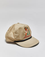 DS Vintage 1990s Masters Golf Camp Imperial Headwear Made In USA Leather Strap Cap - OS