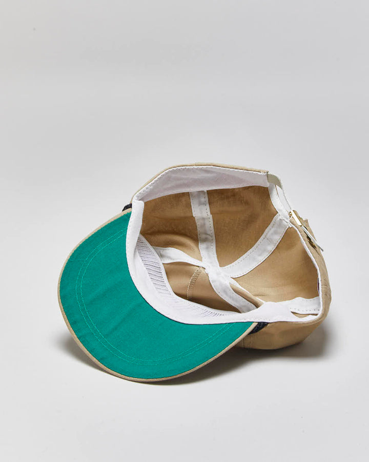 DS Vintage 1990s Masters Golf Camp Imperial Headwear Made In USA Leather Strap Cap - OS