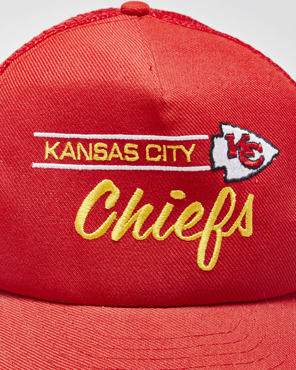 DS Vintage 1980s Kansas City Chiefs Annco NFL Pro Model Trucker Hat - OS