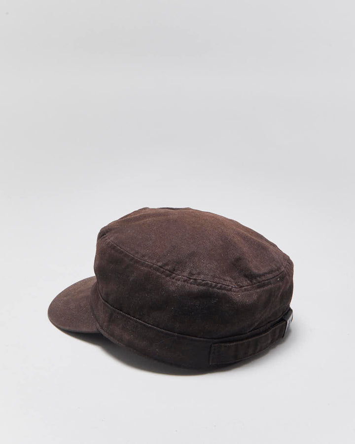 Vintage Y2K 00s Adidas Adjustable Canvas Army Hat - S