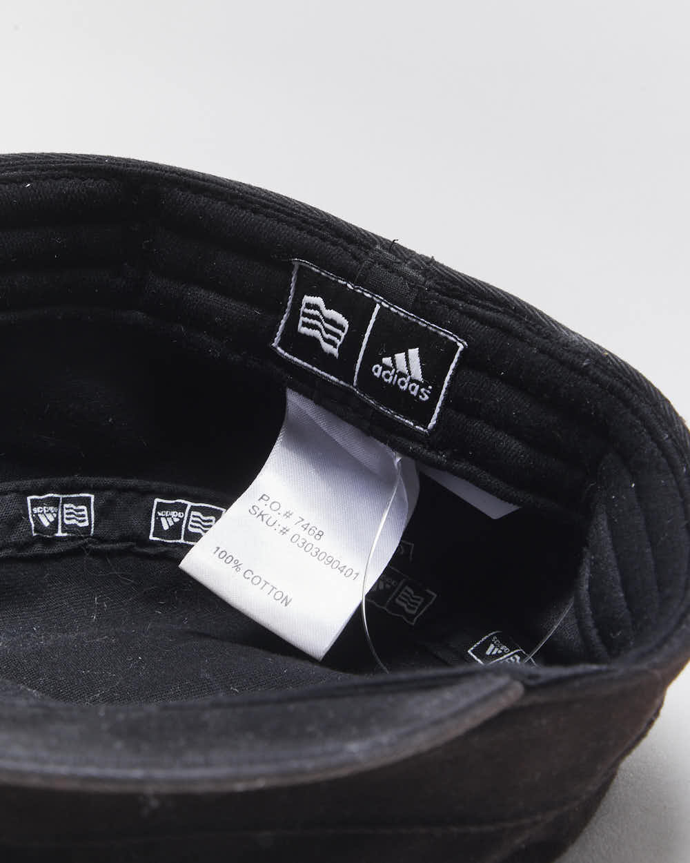 Vintage Y2K 00s Adidas Adjustable Canvas Army Hat - S