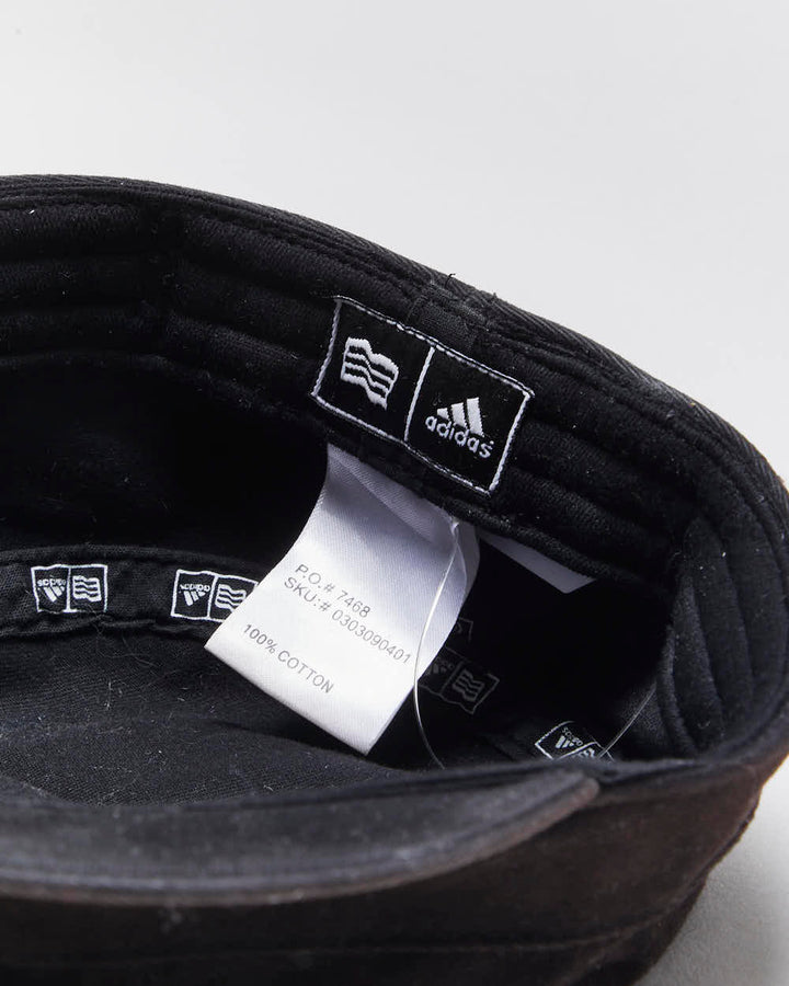 Vintage Y2K 00s Adidas Adjustable Canvas Army Hat - S