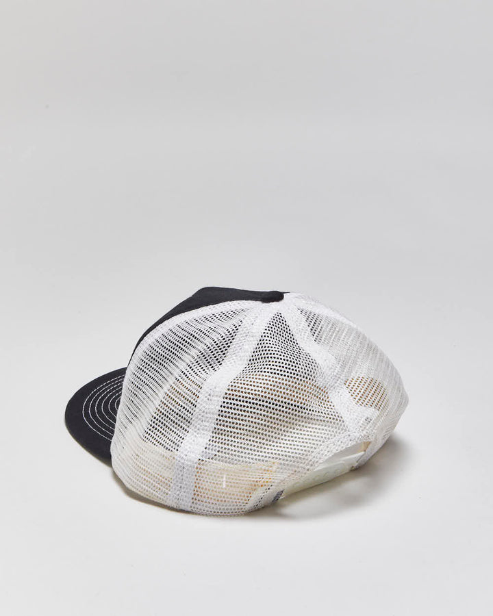 Vintage Y2K 00s Stussy "Built For The Long Haul" Flat Bill Trucker Hat - OS