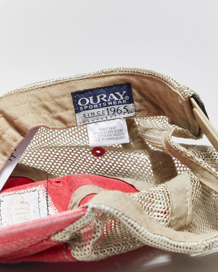 Vintage Y2K 00s Ouray Workwear Patch Trucker Cap - OS