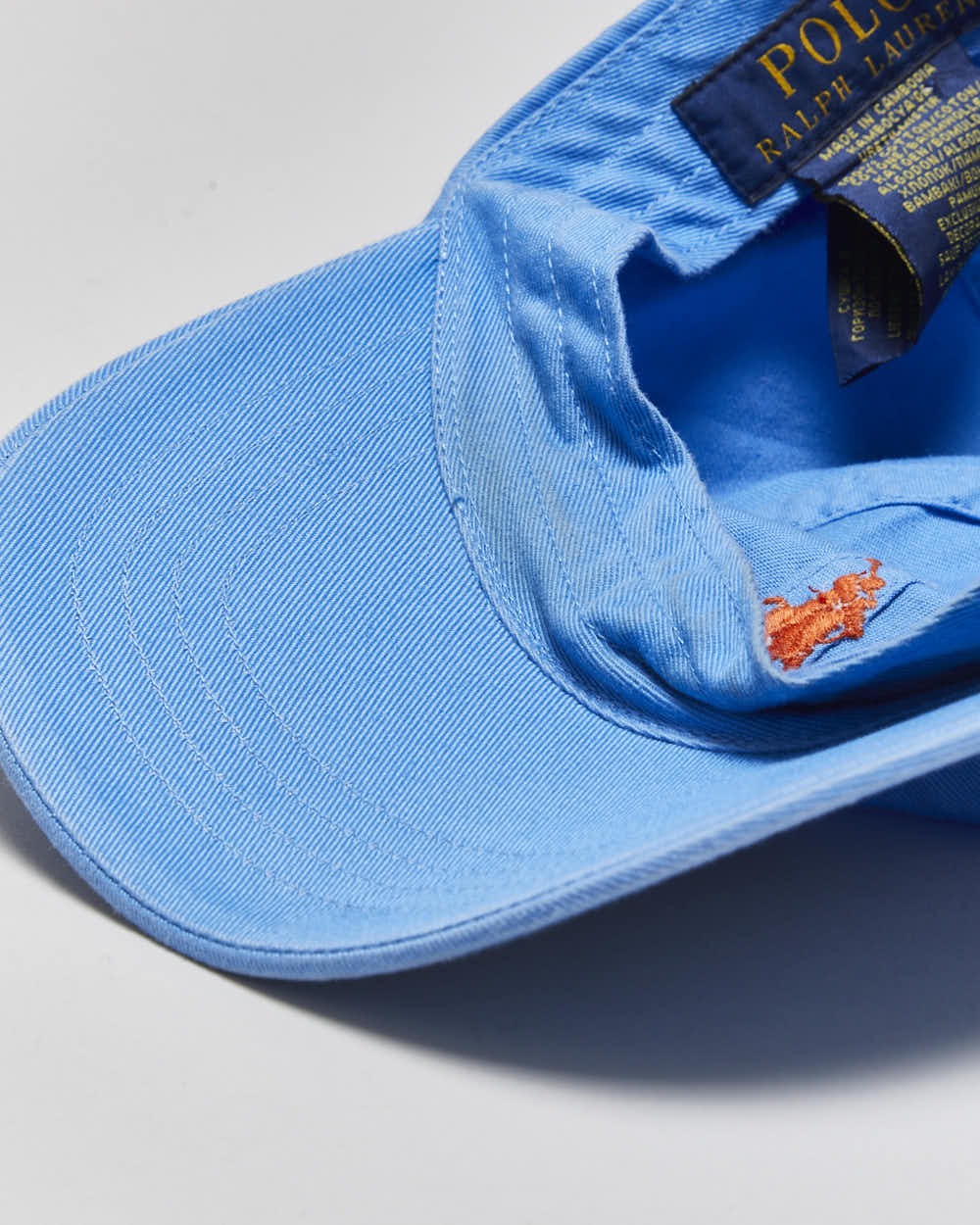 Vintage Polo Ralph Lauren Signature Pony Canvas Baseball Cap - OS